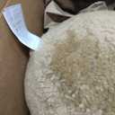 TOV Furniture New Zealand Brown Genuine Sheepskin 12" Ball Pillow