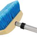 Star brite Brush & Compact Handle Combo - Extends 2'-4' - Made in USA