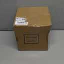 Eywamage 3 Wick Clear Glass Flameless Candle with Remote, Large Flickering LED Battery Pillar Candle  6" H 6"