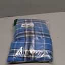 Kuoser Waterproof Dog Coat, Reversible Dog Jacket for Large Dogs, Adjustable Durable Doggie Winter Coat for Groowing Puppies Warm Puppy Cold Weather Apparel, Blue L 