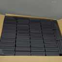 TheDisplayGuys 100 Cardboard Jewelry Gift Boxes with Inserts - Matte Black