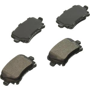 BOSCH BE1108H Blue Semi-Metallic Disc Brake Pad Set With Hardware - Compatible With Select Audi A3, A4, A6, TT; Volkswagen CC, Eos, Golf, GTI, Jetta, Passat, Passat CC, R32, Rabbit, Tiguan +More; REAR