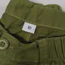 Lepunuo Cargo Pants for Women High Waisted Casual Pants Baggy Stretchy Wide Leg Y2K Streetwear with 6 Pockets (X-Large, Army Green)
