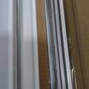 LEVOLOR Basics 2 Faux Wood Horizontal Blinds for Indoor Windows, 35 W x 64 H, Cordless Light Filtering Window Shade for Any Room, White