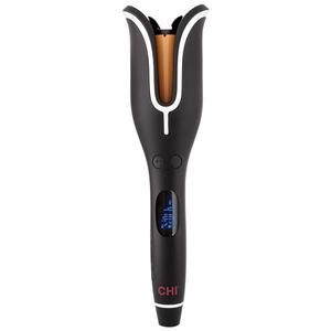 CHI Spin N Curl, Curling Iron For Healthy & Shiny Effortless Curls & Waves, Provides Preset Temperature Settings For Each Hair Texture, Onyx Black (1 Count (Pack of 1), Black)