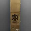 SH Backdrop Stand, 6.5 x 10 ft Adjustable Heavy Duty Photography Background Support System Kit with Spring Clamp, Sand Bag, Carry Bag, for Photo Video Studio