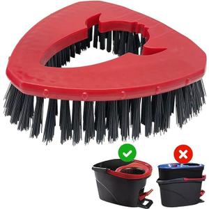 Scrubber for Vileda Turbo Easy Wring Floor Mop Scrubbing Brush Cleaning Brush for Bathroom and Kitchen Tiles