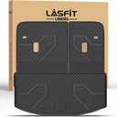 LASFIT Cargo Mat and Backrest Mat for Mazda CX-90 / CX 90 PHEV 2024 2025 2026 7&8 Seats(Not for 6 Seats) TPE Custom Fit All Weather Trunk Liner Waterproof CX90/CX90 PHEV Cargo Tray Accessories, Black