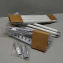 SONGMICS Clothes Drying Rack, 59-Inch Folding Laundry Drying Rack with 3 Rotatable Arms for Hangers, 4 Legs, Stainless Steel, for 27 Pieces of Clothes, Gray and White ULLR510G01