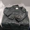 Leather Jacket Women Faux Oversized Motorcycle Bomber Coats 2025 Fall Fashion Outfits Winter Clothes Size M 