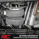 Rough Country Air Bags Suspension Kit for Chevy Silverado & GMC Sierra 1500 (2019-2026) with Stock Lift - Minimizes Trailer Sway, Prevents Bottoming Out
