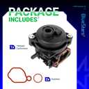 BlueStars 799584 592361 Carburetor - Compatible with 550EX 625EX 675EX 725EXI 140cc Engines Husqvarna LC121P Troy-Bilt TB110 TB200 B110 Lawn Mower - Replaces 594058 594057 594529