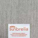 Supflourishia 4 Pack Sunbrella Outdoor Water Repellent Throw Pillows 18x18 Inch with Insert, Decorative Square Patio Pillows for Home Garden Couch Balcony, Specrtum Pebble