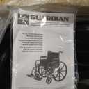 Medline Lightweight Wheelchair for Adults With Swing-Back, Desk-Length Arms, Elevating Leg Rests; 18W" x 16"D Seat