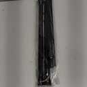 Shower Curtain Rod 45-77 Inch Black Shower Tension Rod Adjustable Curtain Rod No Drilling Tension Curtain Shower Rods for Bathroom Windows