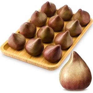 Wavwavw 12 Pcs Fake Figs Artificial Fruit Bulk Faux Figs Lifelike Simulation Fig Decorative Realistic Artificial Fruit Model for Photography Props Home Cabinet Decoration Supermarket Display