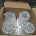 PHOSPHOR Hurricand Candle Holder 24 PCS, Glass Pillar Candle Holder, Clear Glass Cylinder Candleholder Glass Cylinder Vase for Centerpieces Wedding Party Decoration