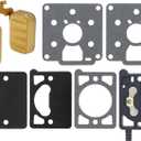 Carburetor Rebuild Kit Fit for Onan BF BG B43M B48M Carb Gasket Repair Kit Compatible with Marvel Schebler DD11 DD13 DD15 142-0570 146-0380 K7523 Z750