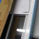 COLORPAPA 2 Pack Shed Windows,24" x 27" Small Sliding Windows,Flush Mount Windows with Tempered Glass and Fiberglass Screen for Shed, Chicken Coop, Playhouse, Household, Garage, Barns (White)