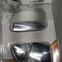 LivTee Blind Spot Car Mirror, HD Glass Frameless Convex Side Mirror Blindspot, Wide Angle Rear View Mirrors for SUVs, Trucks and RVs - Car Accessories (Adhesive Mount, Wedge-Shaped)