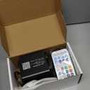 AMKI Updated 4Color Meteor Twinkle 36w Starlight Headliner Kits 800pcs 0.03in 13.1ft, 240pcs RGB Meteor Shooting Star Cable, 2 in 1 Fiber Optic Light Box RGBW Sound Activated Mode for Car& Home Decor