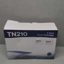 TN210 Toner Cartridge Compatible for Brother TN-210 Work with MFC-9325CW MFC-9125CN HL-3070CW MFC-9320CW HL-3070CW MFC-9120CN Printer (1 Black, 1 Cyan, 1 Magenta, 1 Yelllow, 4 Pack)