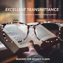 CHEERS DEVICES Reading Glasses for Women Men, Eyeglasses, Blue Light Readers for Men Women, Computer Eye Glasses, Cheaters - 5 Pair (1.5x) (5 Pack Mix Color)