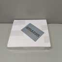 ReliThick 12 Pack Metallic Paper Gift Bag with Handles and Tissue Paper 11.8 x 10 x 4'' Thank You Favor Bag for Valentine's Day Wedding Bridesmaid Groomsman 5 Senses Gifts (White, Silver)