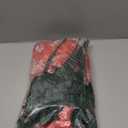 WISTART Christmas Artificial Poinsettia Flowers 6Pack Silk Red Poinsettia Artificial Bushes Red Christmas Flowers 7 Heads Velvet Poinsettia Floral Bouquet with Stem for Party Home Holiday Decoration