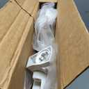 Bemis 7300SLEC Slow Close Toilet Seat, Easy Clean Hinges and Durable Plastic Seat, Made in USA, Elongated, White