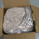 6 Layers Cotton Muslin Blankets, 50"x70" Lightweight Cotton Throw, Cooling Soft Throw Blanket for Year-Round Comfort, Breathable Quilt Bedspread, Gauze Weave Bedding for Adults, Oatmeal, Beige Linen