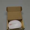 seenda Wireless Mouse for Laptop, 2.4G Noiseless Mouse with USB Receiver - Optical Tracking Portable Computer Mice for Chromebook, PC, Tablet, Windows System, 24 Months Battery Life - Pink & White