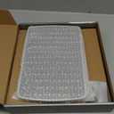 Shower Head with Handheld Combo,11.8 Inch Large Rectangular Rain Shower Head with 5 Modes Handheld Spray Combo, Adjustable Double Shower Heads with Holder and 11'' Extension Arm, Chrome