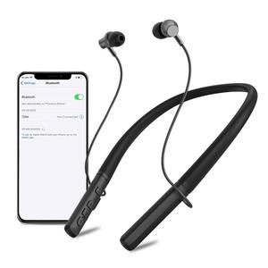 Neckband Hearing Aids for Seniors, Rechargeable Hearing Aid Bluetooth Headphones with Noise Cancelling
