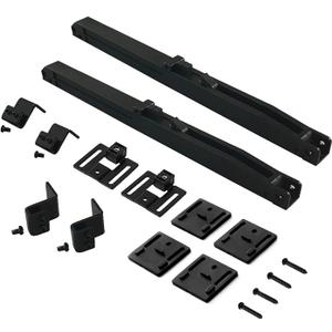 2PCS Barn Door Soft Close Mechanism Spring Buffer Damper Upgraded Hole-Free Version Sliding Barn Door Hardware for Door Weight 70-160 Pounds Adjustable Door Stoppers, Actuator Spacers Included