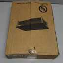 Small Pink Laptop Stand for Desk, Monitor Stand, Office Desk Accessories, Computer Desktop Stand with Drawer for Home, Office, School (Pink)