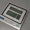 La Crosse Technology Atomic Wall/Table Clock, Metal, 7.5-inch H x 9.75-inch W x 1-inch D (513-1419) (513-1419-INT)