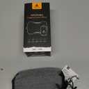 Hikenture Camping Pillow with Removable Cover - Ultralight Inflatable Pillow for Neck Lumbar Support - Upgrade Backpacking Pillow - Washable Travel Air Pillows for Camping, Hiking, Backpacking (Grey)