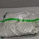 BROVAVE Womens 2025 Summer Sleeveless Shirt Dress Collar Striped V Neck Casual Midi Dresses Green L