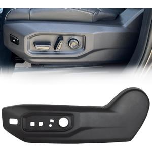 Driver Seat Track Cover Panel Compatible with 2022-2026 Toyota Tundra Sequoia with Lumbar Support Left Seat Trim Recline Side Cushion Shield Replaces 71806-0C102-C0 71806-0C101-C0