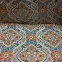 Arden Outdoor Deep Seat Cushion Set, 24 in x 24 in, Weather-Proof, Rain-Proof, Fade Resistant Patio Cushion for Chair, Sofa, and Couch Global Vintage Medallion (1 Pack)