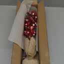 CRCZK 19" H Valentines Day Heart Table Tree Decorative Red Love Berries,20 LED Light UP Artificial Tree Decor for Valentines Day Party Home Decor,Valentine Classroom Decorations