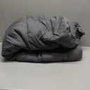 Unikome Full Mattress Pad Waterproof, Eco-Friendly Ergonomic Quilted Fitted Full Mattress Topper for Guest Room, Apartments, Noiseless and Machine Washable (Grey, 54x75)