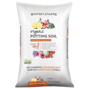 Whitney Farms Organic Potting Soil, 16 qt. (EXP 05/15/30)