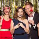 10 x OUNONA Flash Hairband Christmas Flash Headband - Yellow Headband for Women Lightweight Comfortable Party Accessory Perfect for Christmas Gatherings and Cosplay Events - 10.63 X 7.87 Inches