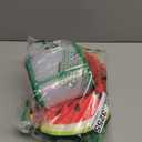 CNEO Inflatable Dog Cone Collar with Detachable Enhanced Anti-Licking Shield, Soft Neck Donut Collar for Dogs After Surgery, Adjustable Dog Cone Alternative for Large Medium Small Dogs & Cats (XLNeck 18"-23", Watermelon)