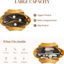 S-ZONE Leather Mini Crossbody Tote Bag Satchel Top-Handle Handbags Shoulder Purses with Adjustable Handle Strap