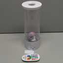 Jellyfish Lamp, Electric Jellyfish Lighting, Jelly Fish Tank Table Aquarium Lamp with 17 Colors, Floating Jelly Fish Night Light Decorations, Valentines Day Gifts for Women, Girls, Men (White)