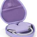 Hard Case Compatible with Apple AirPods Max Over-Ear Headphones (Purple Case)