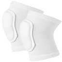 EupHHonycs 1 Pair Elbow Pads for Volleyball, Volleyball Elbow Pads Thick Sponge Support Breathable Compression Braces for Basketball Tennis Football Skating (White) 